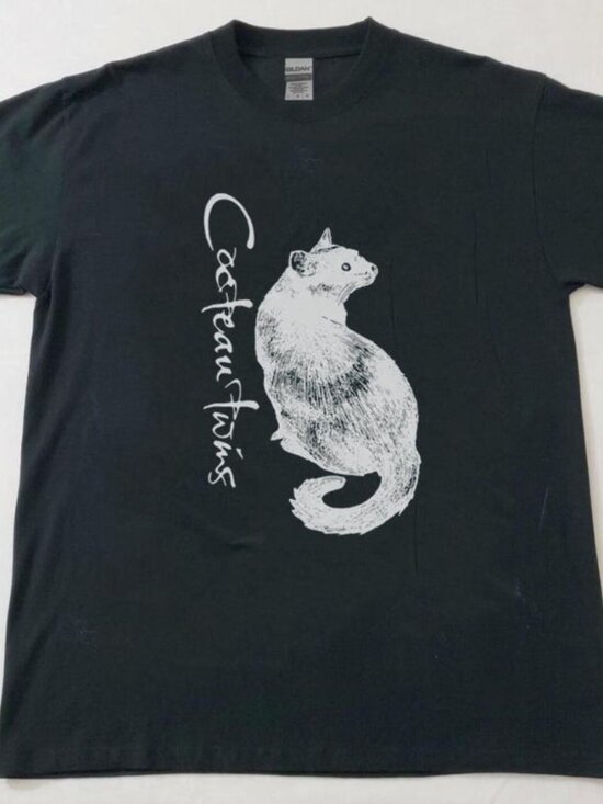 Tops - Cocteau Twins Cat T-Shirt